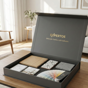 Caja de Inspiración: "Selección Premium de Acabados"